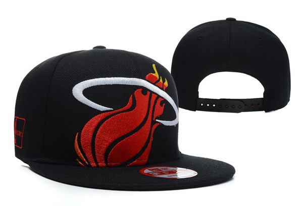 NBA Miami Heat NE Snapback Hat #191